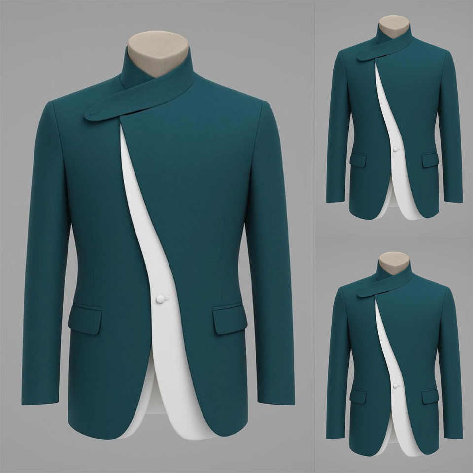 Unique Men'S Formal Wear - 독특한 디자이너 남성 턱시도 원피스 스탠드