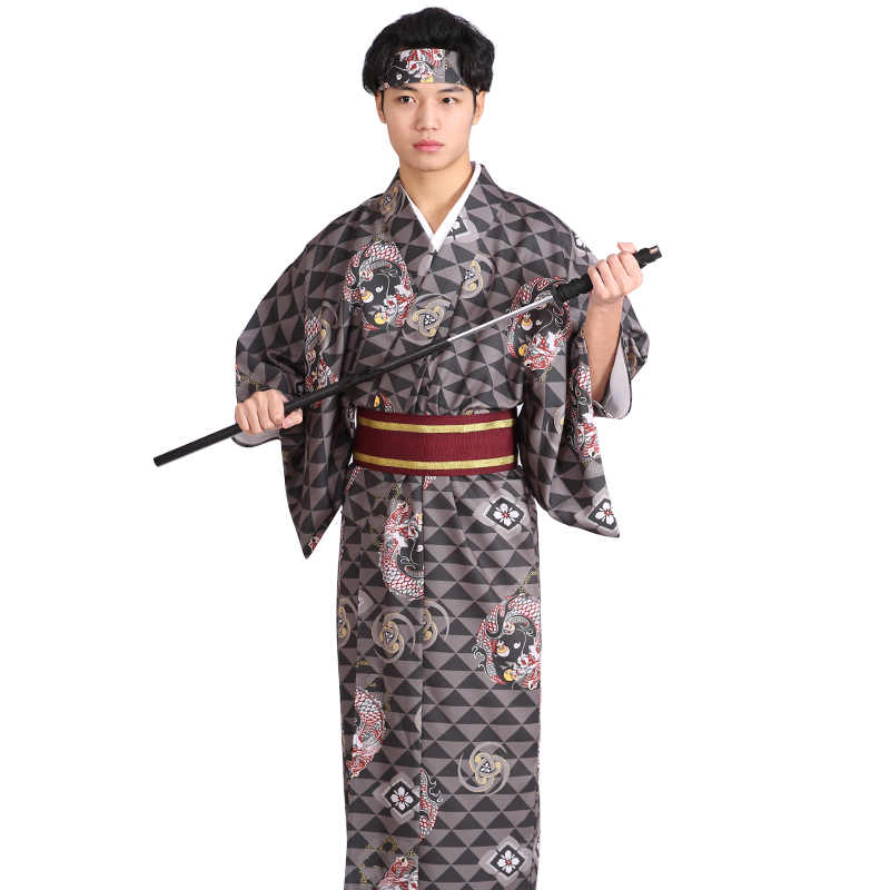 Men'S Formal Ethnic Wear - 아시아 전통 신디자인 기모노 남성 정장