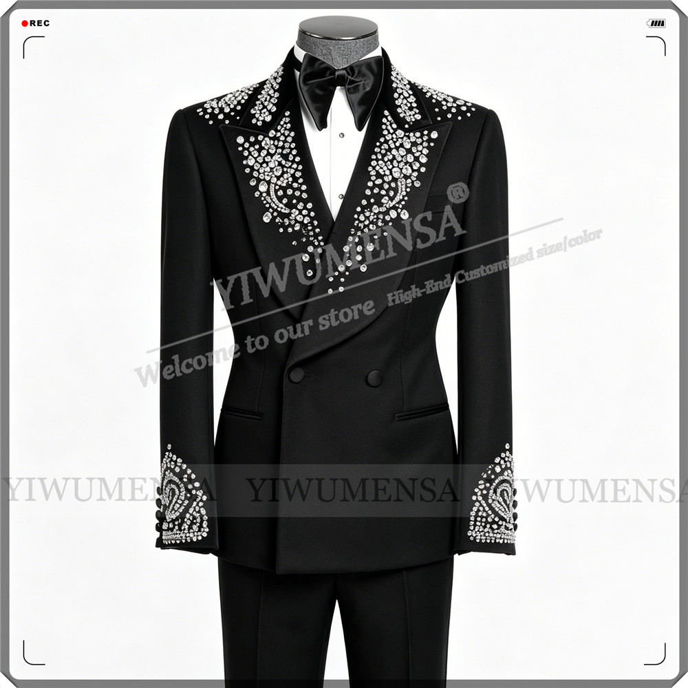 Men Formal Party Wear Outfit - 남자를위한 럭셔리 웨딩 정장 라인 석