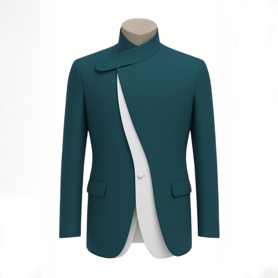 독특한 디자이너 남성 턱시도 원피스 스탠드 칼라 재킷  - Unique Men'S Formal Wear 리뷰 및 가격