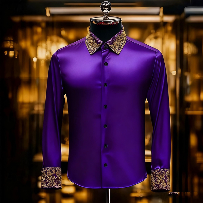 남성용 민족 스타일 정교한 꽃무늬 셔츠, 정장 셔츠,  - Men'S Formal Ethnic Wear 리뷰 및 가격