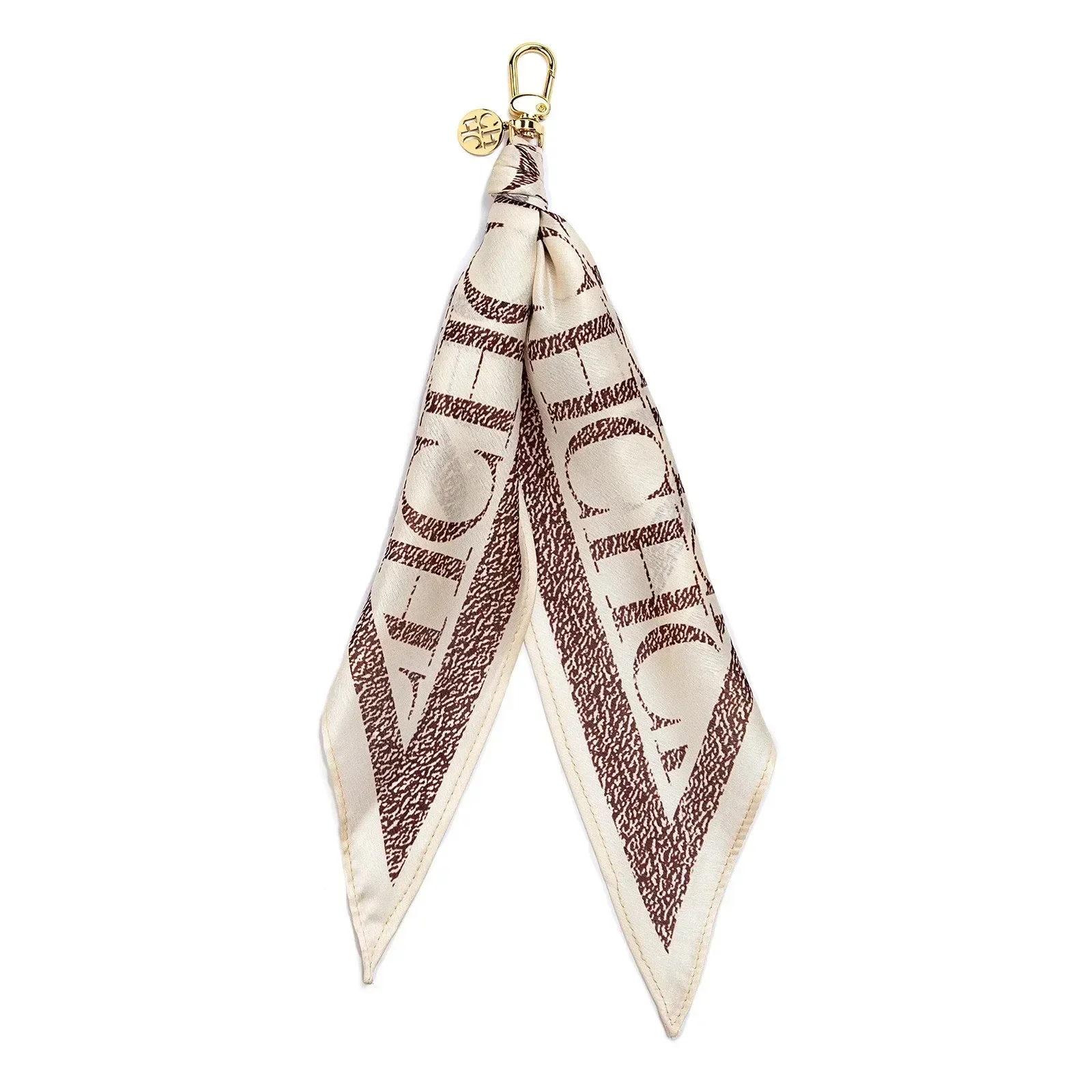 CH 스카프 키체인 가방 참 장식 모노그램 프린트 실크 - Monogrammed Handkerchief 리뷰 및 가격