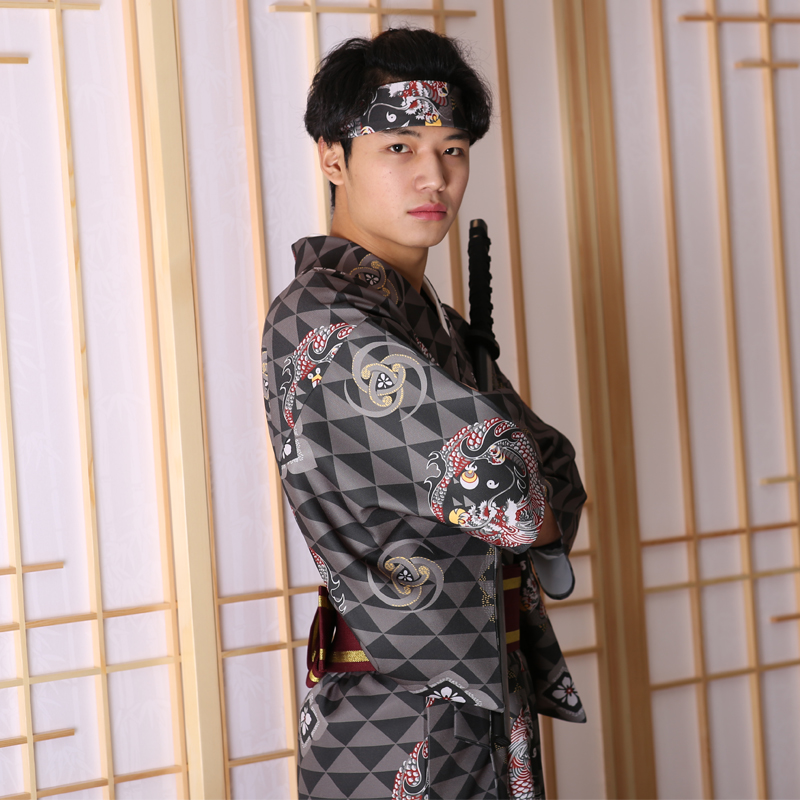 아시아 전통 신디자인 기모노 남성 정장 일본 신사복 전 - Men'S Formal Ethnic Wear 리뷰 및 가격