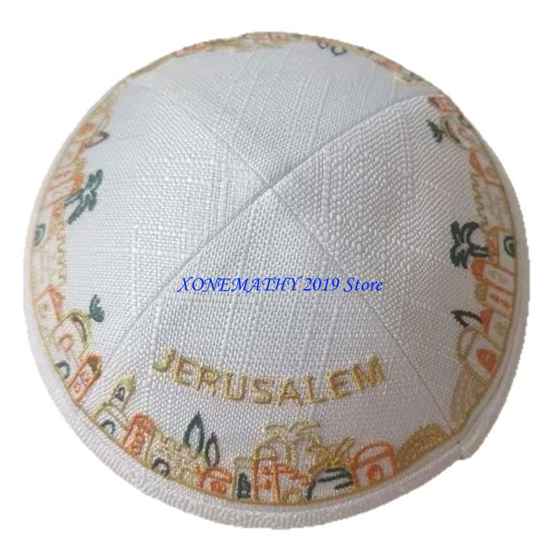 F42F 수공예 면화 라운드 Yarmulke 모자 매일 - Men'S Formal Ethnic Wear 리뷰 및 가격