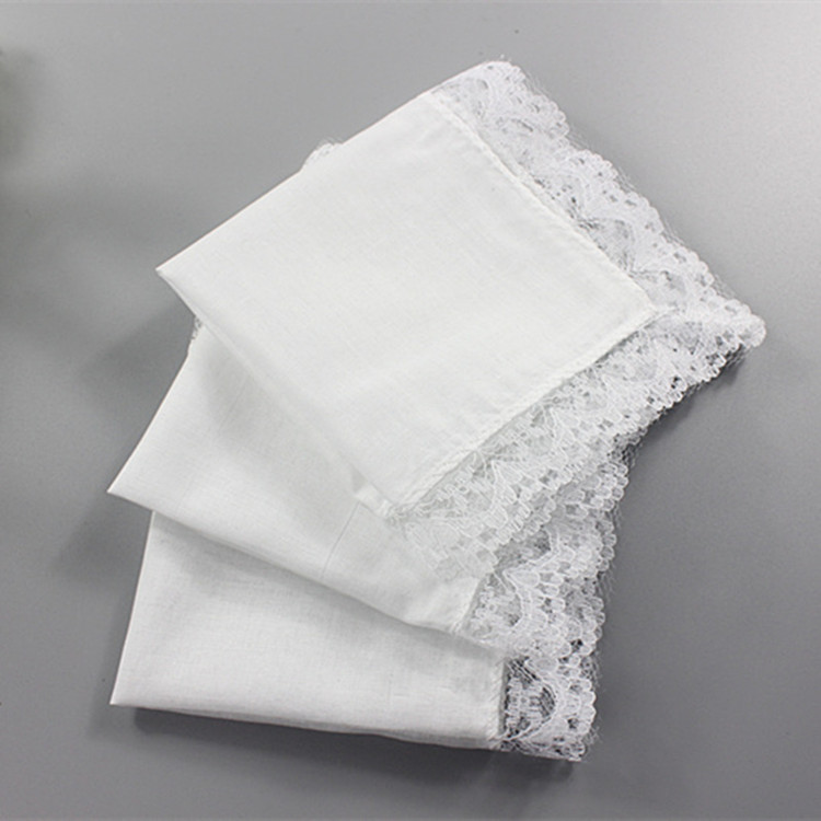 여성용 맞춤형 레이스 손수건, 흰색 천 냅킨, 결혼 선 - Monogrammed Handkerchief 리뷰 및 가격