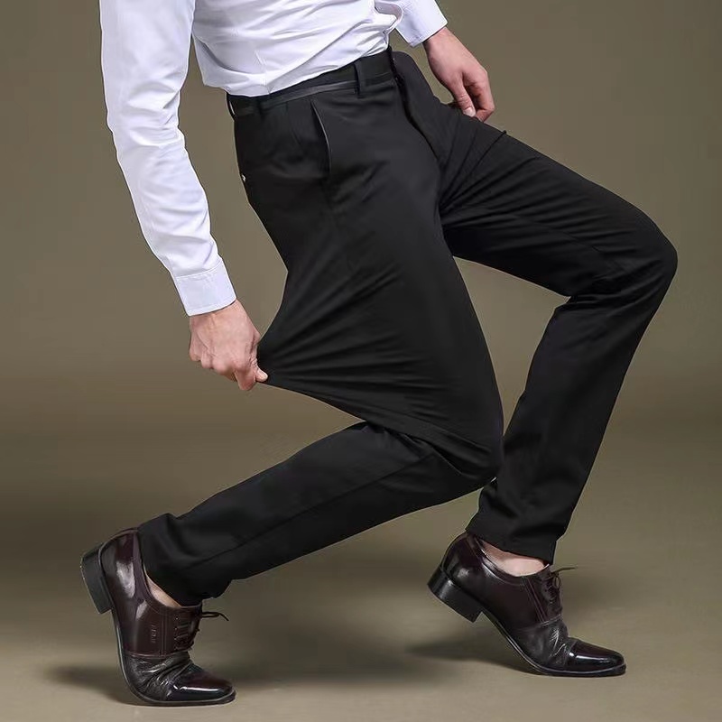 남성 여름 패션 비즈니스 캐주얼 긴 바지 정장 바지 남 - Young Men Formal Wear 리뷰 및 가격