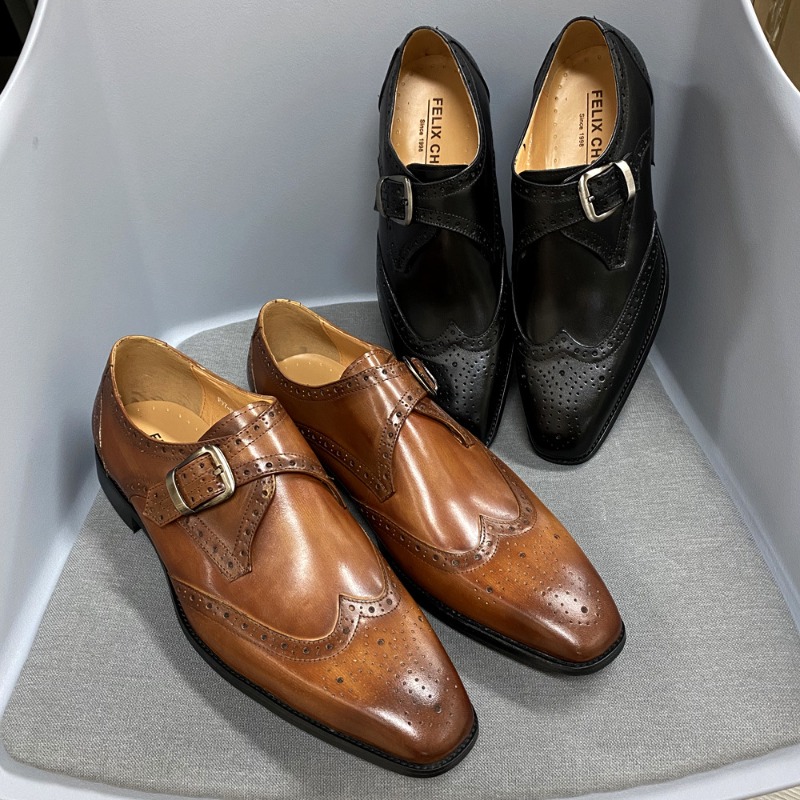 남성 캐주얼 신발 가죽 단화 패션 메탈 버클 디자인 비 - Men Formal Party Wear Outfit 리뷰 및 가격