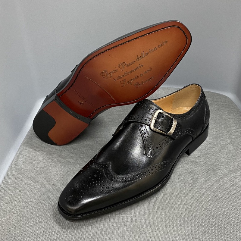 남성 캐주얼 신발 가죽 단화 패션 메탈 버클 디자인 비 - Men Formal Party Wear Outfit 리뷰 및 가격