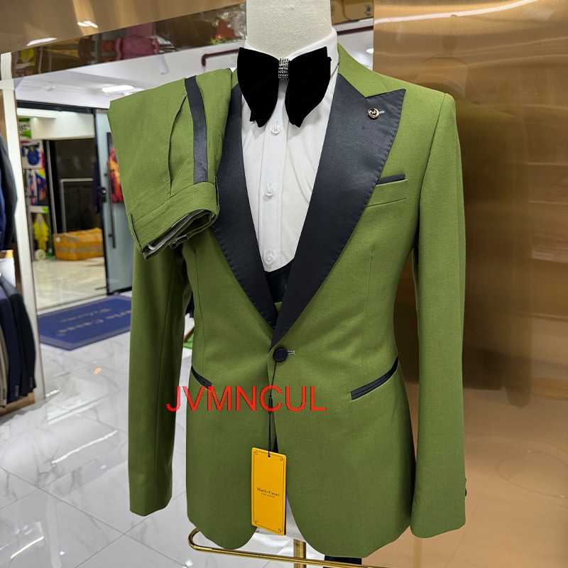 남성 3피스 슬림핏 정장 세트 (웨딩, 신랑, 공식 행 - Men Formal Party Wear Outfit 리뷰 및 가격