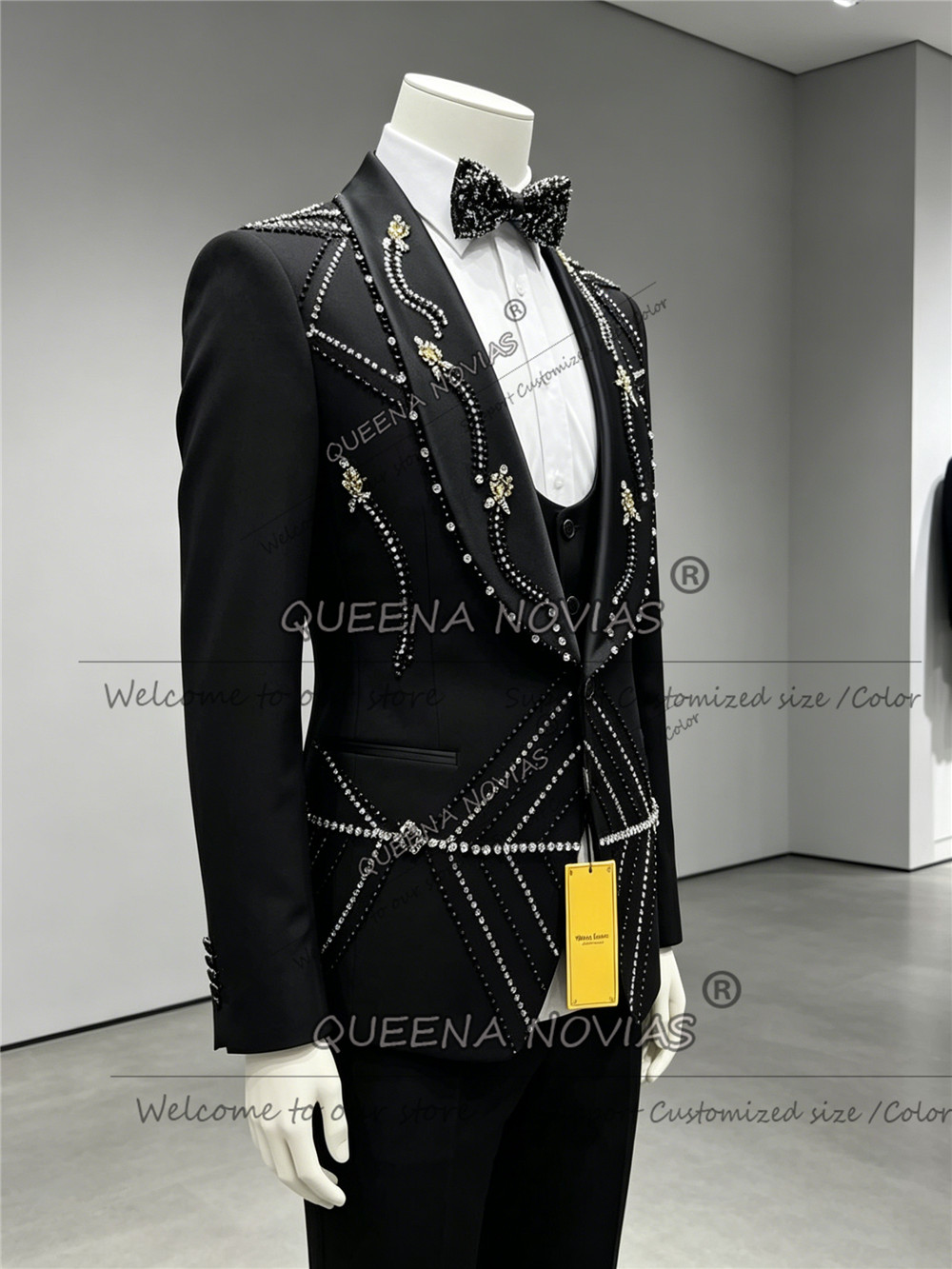 유니크 디자인 슬림핏 남성 정장 3피스 세트 신랑 예복 - Unique Men'S Formal Wear 리뷰 및 가격