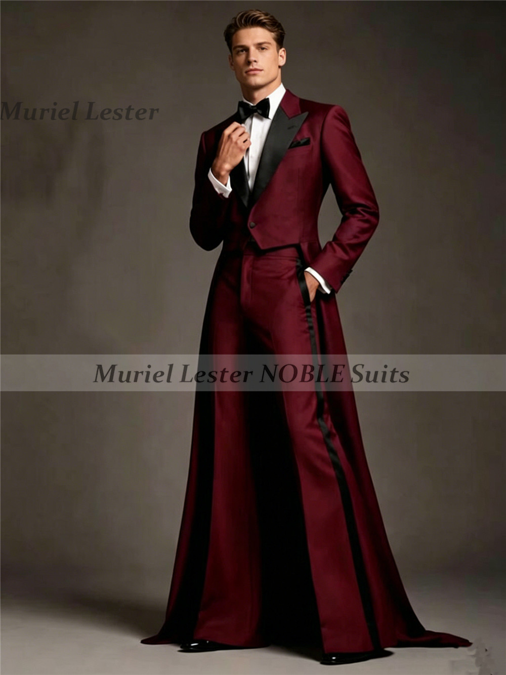 유니크 디자인 남성용 롱 블랙 피크드 라벨 프롬 블레이 - Unique Men'S Formal Wear 리뷰 및 가격