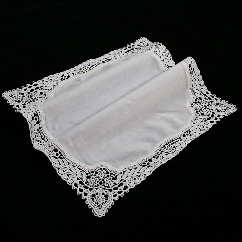 A009 화이트 100% 면 10개 30x30cm 레이 - Monogrammed Handkerchief 리뷰 및 가격